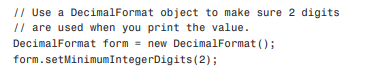 Let’s enhance the program to write the data in fixed lengths so that when you read it back in again,...-1