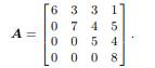 (a) Prove that 5 is an eigenvalue of the matrix (b) Exhibit an eigenvector of A corresponding to the...