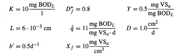 An RBC can be considered to be completely mixed biofilm reactors in series. You are to analyze the...-2