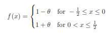 Given the density function (a) Find the maximum likelihood estimator of ? for a random sample of...-1