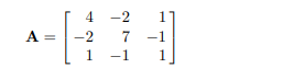 Compute the Cholesky triangle of the positive-definite matrix