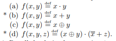 Consider the BDDs in Figures 6.4–6.10. Determine which of them are OBDDs. If you find an OBDD, you...