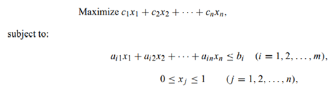 Although the constraint x 1 - x 2 = -1 and the constraint -x 1 + 2x 2 = -1 to a zero–one integer...-5