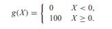 X is the random variable in Problem 3.6.1. Y = g(X) where (a) What is F Y (y)? (b) What is f Y (y)?...-1