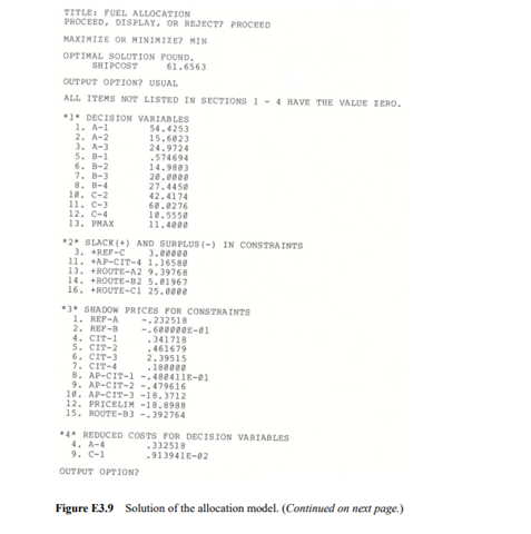 Consider the computer output for the Krebs Wire case in Exercise 26. What does the ‘‘100 percent...-1