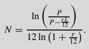 It’s useful to be able to work out how the period of a bond repayment changes if you increase or...-3