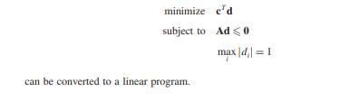 Sometimes a different normalizing term is used in (4). Show that the problem of finding d = d1 d2dn...