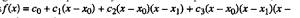 Polynomial interpolation We are given n points (xi, yi), 0 = i a. Show that ci can be computed as...-1