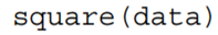 Write a function that takes a list of numbers named data and returns a new list containing the...