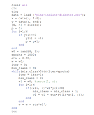 Matrix solutions on linear classifier. This exercise is based on the code from the above. First,...