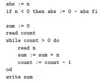 Extend the grammar of Figure 2.24 to include if statements and while loops, along the lines...-1