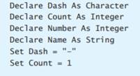 What is the output of the code corresponding to the following pseudocode? What is the output of code...-3