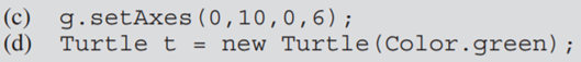 For the following statements, give the name of the method, the data in (arguments), data out (return...-2