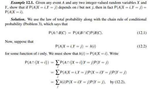 Be familiar with the results of Examples 12.1 and 12.2 and how to apply them as in the rest of the...-1