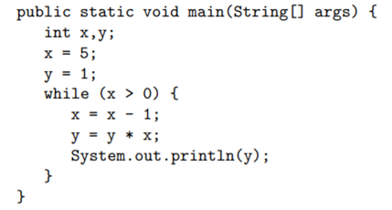 Show the exact output that would be produced by the following main() routine: Show the exact output...-2