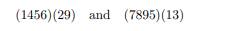 By following the proof of the Conjugation Theorem 27.2, demonstrate explicitly that are conjugates...-1