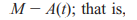 TISSUE GROWTH Suppose a particular tissue culture has area A(t) at time t and a potential maximum...-3