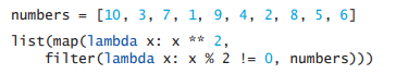 (Filter/Map Performance) With regard to the following code: a) How many times does the filter...