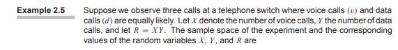 For random variables X and R defined in Example 2.5, find PX (x) and PR(r). In addition, find the...