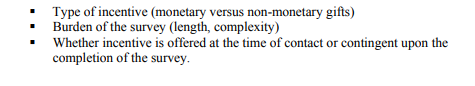 Scenario: Social scientists, opinion pollsters, and others engaging is survey research are often...-1