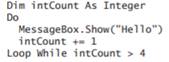 How many times will the MessageBox.Show method in the following code be processed? a. zero b. one c....-2