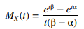 The continuous uniform random variable X has density function a. Show that the moment-generating...-2