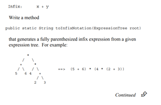 An algebraic expression with parentheses and defined precedence of operators can be represented by a...-4