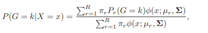 The MDA procedure models each class as a mixture of Gaussians. Hence each mixture center belongs to...-3