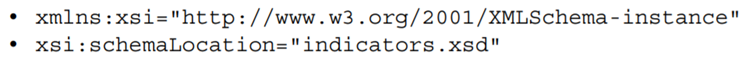 On the book web page is the indicators.xml file. Copy the file to indicators4.xml and then edit...