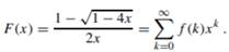 The exponential generating function, or “egf,” for the Bernoulli numbers is t/(exp(t) - 1). That is,...-2