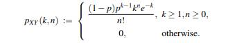 Let X and Y have joint pmf (a) Compute p X (k) for k = 1. (b) Compute p Y (0). (c) Determine whether...