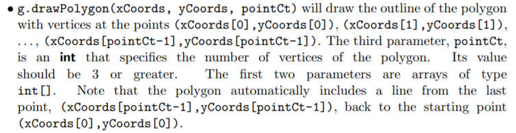 A polygon is a geometric figure made up of a sequence of connected line segments. The points where...-1