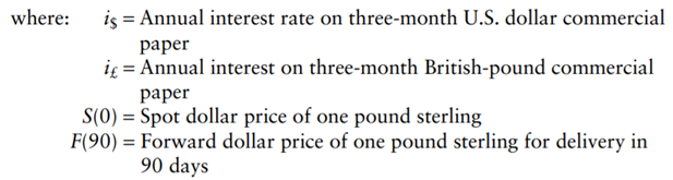 Interest rate parity for asset managers and hedge fund arbitrageurs. You have been given the...-2