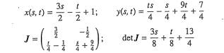 Use numerical integration to evaluate the integral in Problem 6.3. Use I x I and 2 x 2 Gaussian...-2