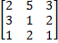 Express the matrix as the sum of symmetric and skew symmetric matrices. If = , find adj A and A–1....-2