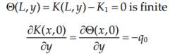 A long wide plate of thickness L, as shown in Figure 4.15, has both surfaces of the plate maintained...-3