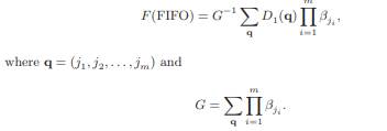 Using the independent reference model of program behavior, show that the steady-state page-fault...-1