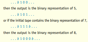 Draw a state diagram for a Turing machine that increments a binary number. Thus, if the binary...