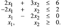 Consider the following constraints: a. Draw the feasible region. b. Identify the extreme points, and...-1