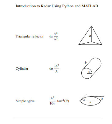 Explain the main scattering mechanisms for a rectangular plate and a sphere. What is the major...-2