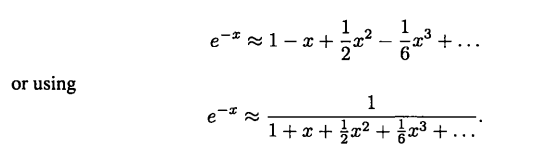 We can compute using Taylor polynomials in two ways, either using Discuss, in your own words, which...-2