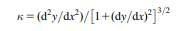 Prove Eq. (6.6), starting with the following formula for curvature:-1