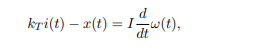 A DC motor produces a torque that is proportional to the current through the windings of the motor....-1