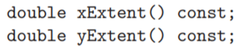 This exercise has to do with the class for a line segment in two dimensions that we discussed in...-5