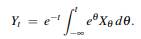 Consider the system Assume that Xt is zero mean white noise with power spectral density SX (f) =...