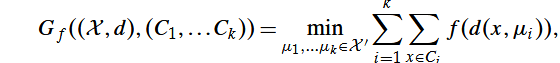 Recall that a clustering function, F , is called Center-Based Clustering if, for some monotonic...