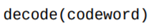 Write a function that reverses the process from the encode function in the previous exercise. Write...-1