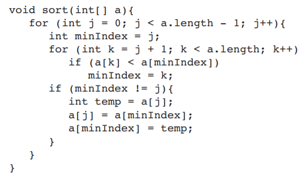 Recursive methods use stack space. Using big-O notation, state the space complexity of the following...-2