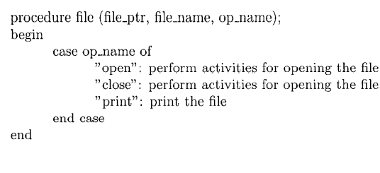 What is the cohesion of the following module? How would you change the module to increase cohesion?