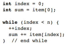 What is the loop invariant for the following? What is the loop invariant for the following? (Hint:...-1